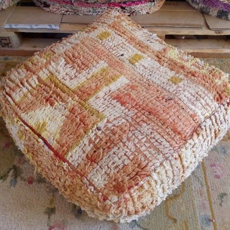 Selling: 100 Stuks Vintage Marokkaanse Kelim Vloer Poef, Ottoman