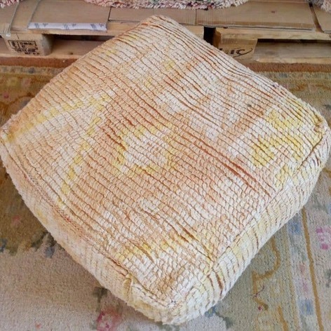 Selling: 100 Stuks Vintage Marokkaanse Kelim Vloer Poef, Ottoman