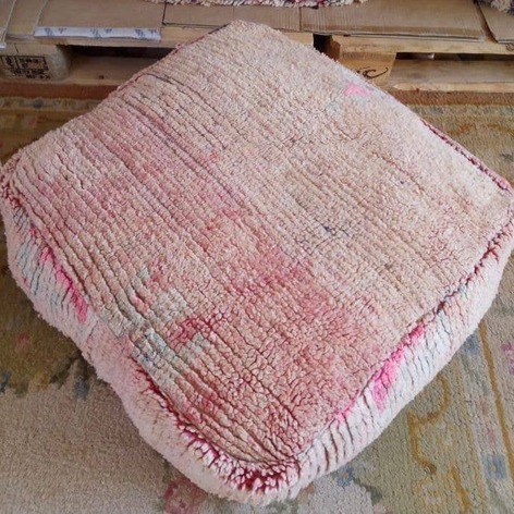 Selling: 100 Stuks Vintage Marokkaanse Kelim Vloer Poef, Ottoman