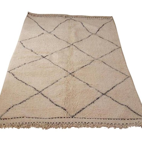 Selling: Beni Ouarain Rug 2005 Moroccan Carpet Handmade 155 - 235 Cm