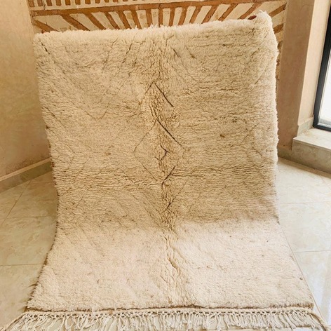 Selling: Beni Ouarain Rug 2048 Moroccan Carpet Handmade 120- 160 Cm