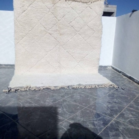 Selling: Beni Ouarain Rug 2096 Moroccan Carpet Handmade 200 -300 Cm