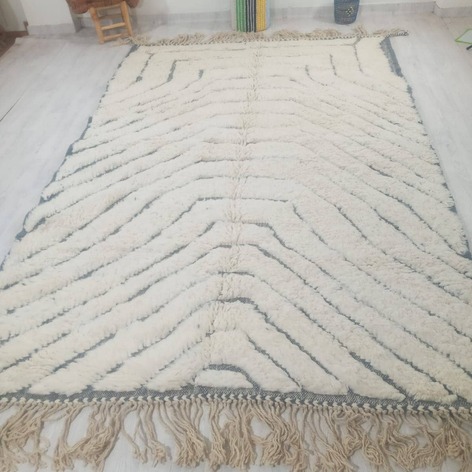 Selling: Beni Ouarain Rug 2110 Moroccan Carpet Handmade 200 -300 Cm