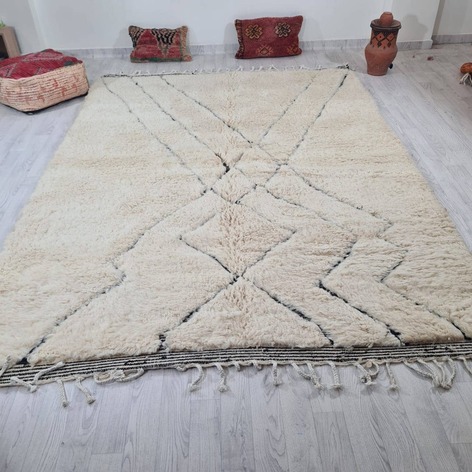 Selling: Beni Ouarain Rug 2111 Moroccan Carpet Handmade 200 -300 Cm