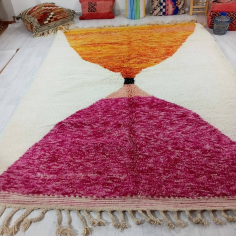Selling: Beni Ouarain Rug 2112 Moroccan Carpet Handmade 200 -300 Cm