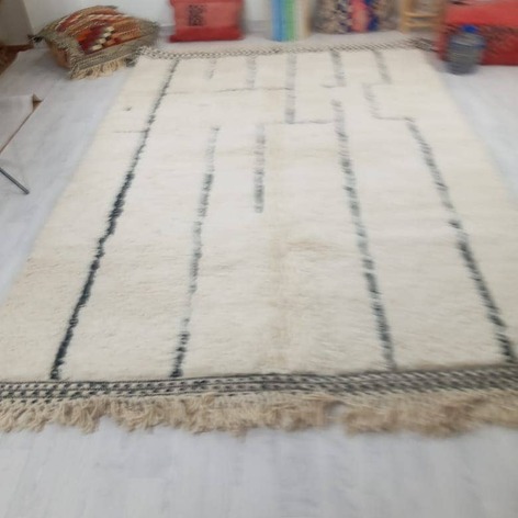 Selling: Beni Ouarain Rug 2117 Moroccan Carpet Handmade 200 -300 Cm