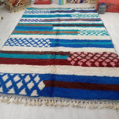 Selling: Beni Ouarain Rug 2119 Moroccan Carpet Handmade 200 -300 Cm
