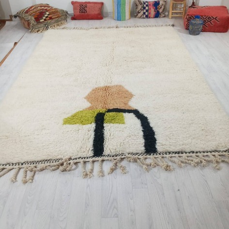 Selling: Beni Ouarain Rug 2125 Moroccan Carpet Handmade 200 -300 Cm