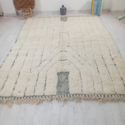 Selling: Beni Ouarain Rug 2126 Moroccan Carpet Handmade 200 -300 Cm