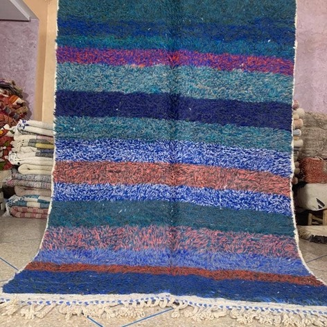 Selling: Beni Ouarain Rug 2154 Moroccan Carpet Handmade 150 -250 Cm