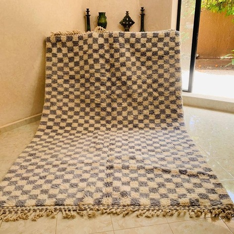 Selling: Beni Ouarain Rug 2173 Moroccan Carpet Handmade 200 - 300 Cm