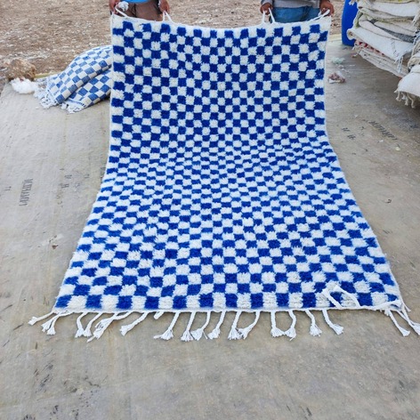 Selling: Beni Ouarain Rug 2175 Moroccan Carpet Handmade 250 - 150 Cm