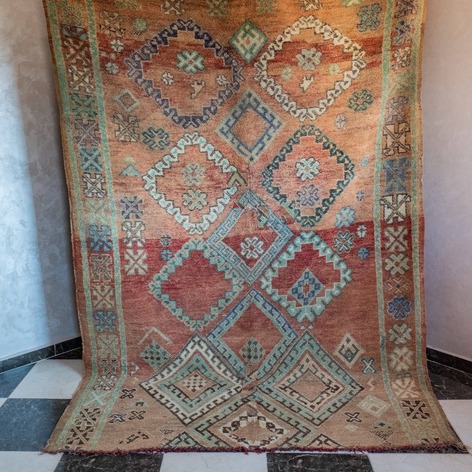 Selling: Beni Ouarain Rug 5014 Moroccan Carpet Handmade