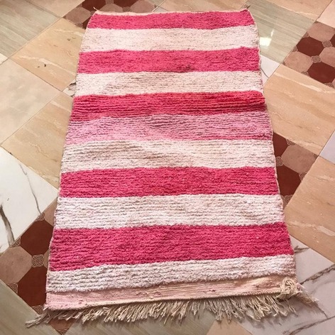 Selling: Boucherouite Rug Moroccan Carpet Handmade 150 - 100 Cm