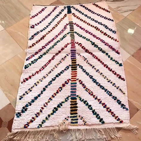 Selling: Boucherouite Rug Moroccan Carpet Handmade 150 - 100 Cm