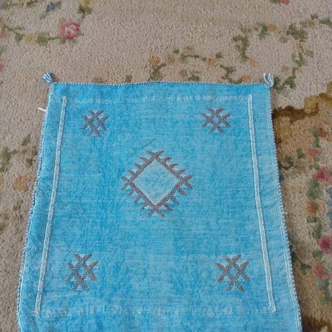 Selling: Exclusive Moroccan Handmade Pillowcove Cactus Silk 45/45 Cm