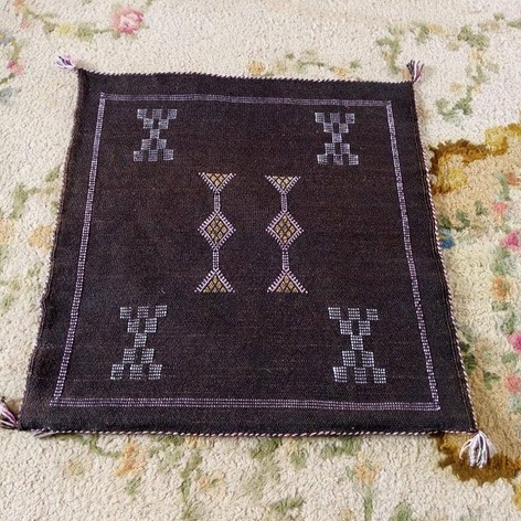 Selling: Exclusive Moroccan Handmade Pillowcove Cactus Silk 45/45 Cm