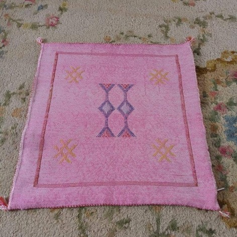 Selling: Exclusive Moroccan Handmade Pillowcove Cactus Silk 45/45 Cm