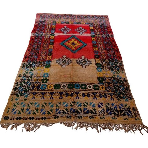 Selling: Handmade Moroccan Carpet Rug Boujaad 1026