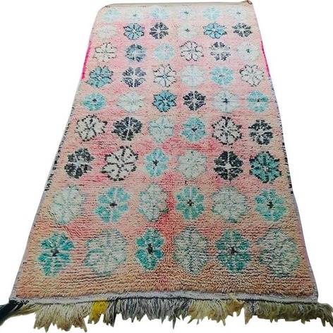 Selling: Handmade Moroccan Carpet Rug Boujaad 1042