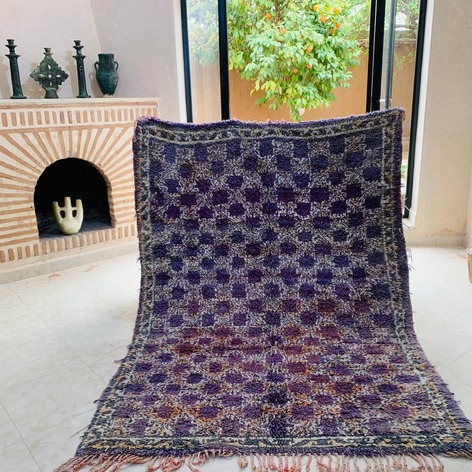 Selling: Handmade Moroccan Carpet Rug Boujaad 1067