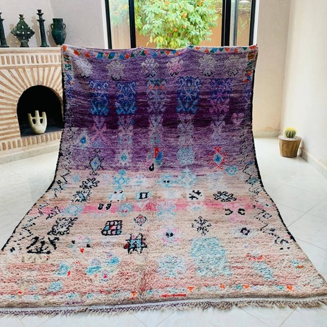 Selling: Handmade Moroccan Carpet Rug Boujaad 1069