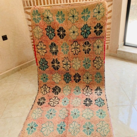 Selling: Handmade Moroccan Carpet Rug Boujaad 1119