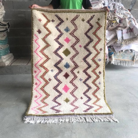 Selling: Handmade Moroccan Rugs Azilal 100 X 150 Cm