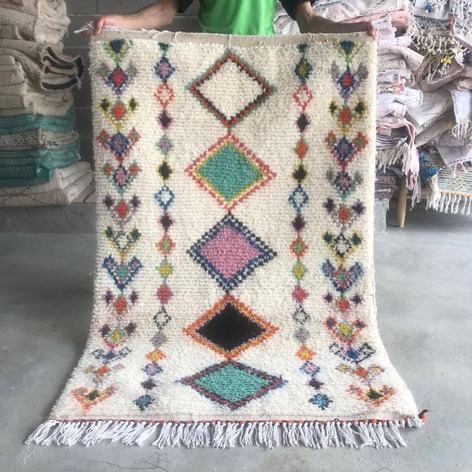 Selling: Handmade Moroccan Rugs Azilal 100 X 150 Cm