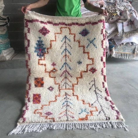 Selling: Handmade Moroccan Rugs Azilal 100 X 150 Cm