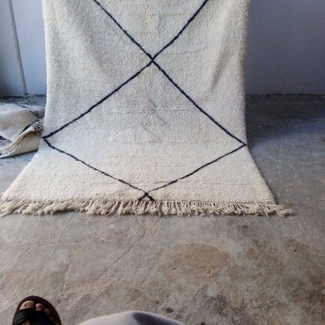 Selling: Handmade Moroccan Rugs Beni Ouarain 150 X 250 Cm