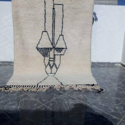 Selling: Handmade Moroccan Rugs Beni Ouarain 150 X 250 Cm