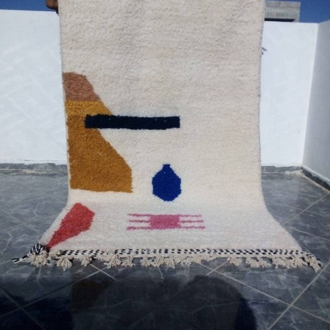 Selling: Handmade Moroccan Rugs Beni Ouarain 150 X 250 Cm