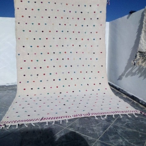 Selling: Handmade Moroccan Rugs Beni Ouarain 150 X 250 Cm