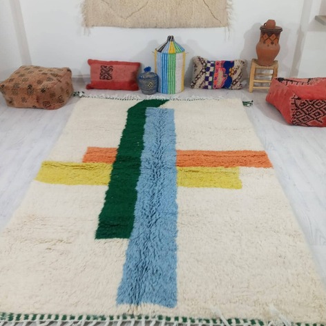 Selling: Handmade Moroccan Rugs Beni Ouarain 150 X 250 Cm