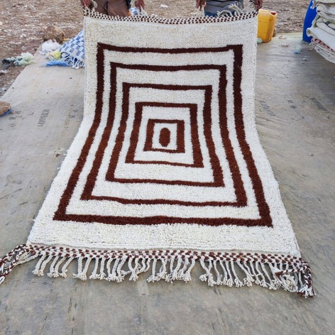 Selling: Handmade Moroccan Rugs Beni Ouarain 250 X 150 Cm