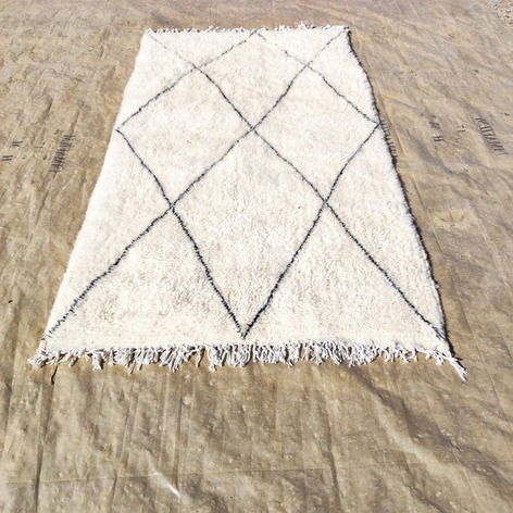 Selling: Handmade Moroccan Rugs Beni Ouarain 250 X 150 Cm